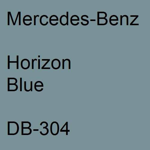 Mercedes-Benz, Horizon Blue, DB-304.